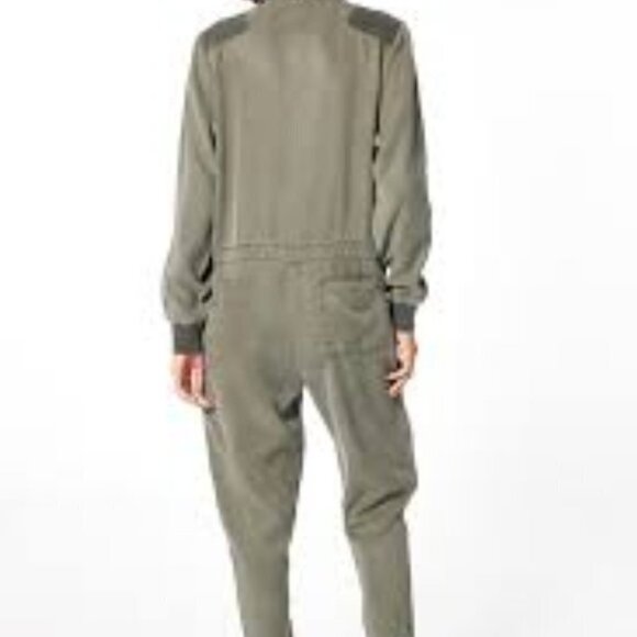 NWT Young Fabulous & Broke brown one piece button jumpsuit, S - Picture 5 of 13